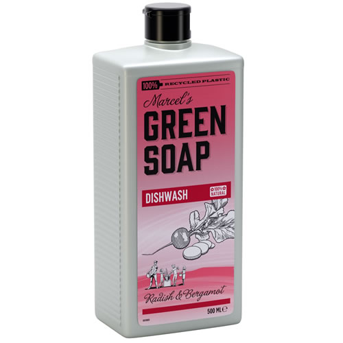 M.Green soap Afwasmiddel radijs & bergamot 500ml